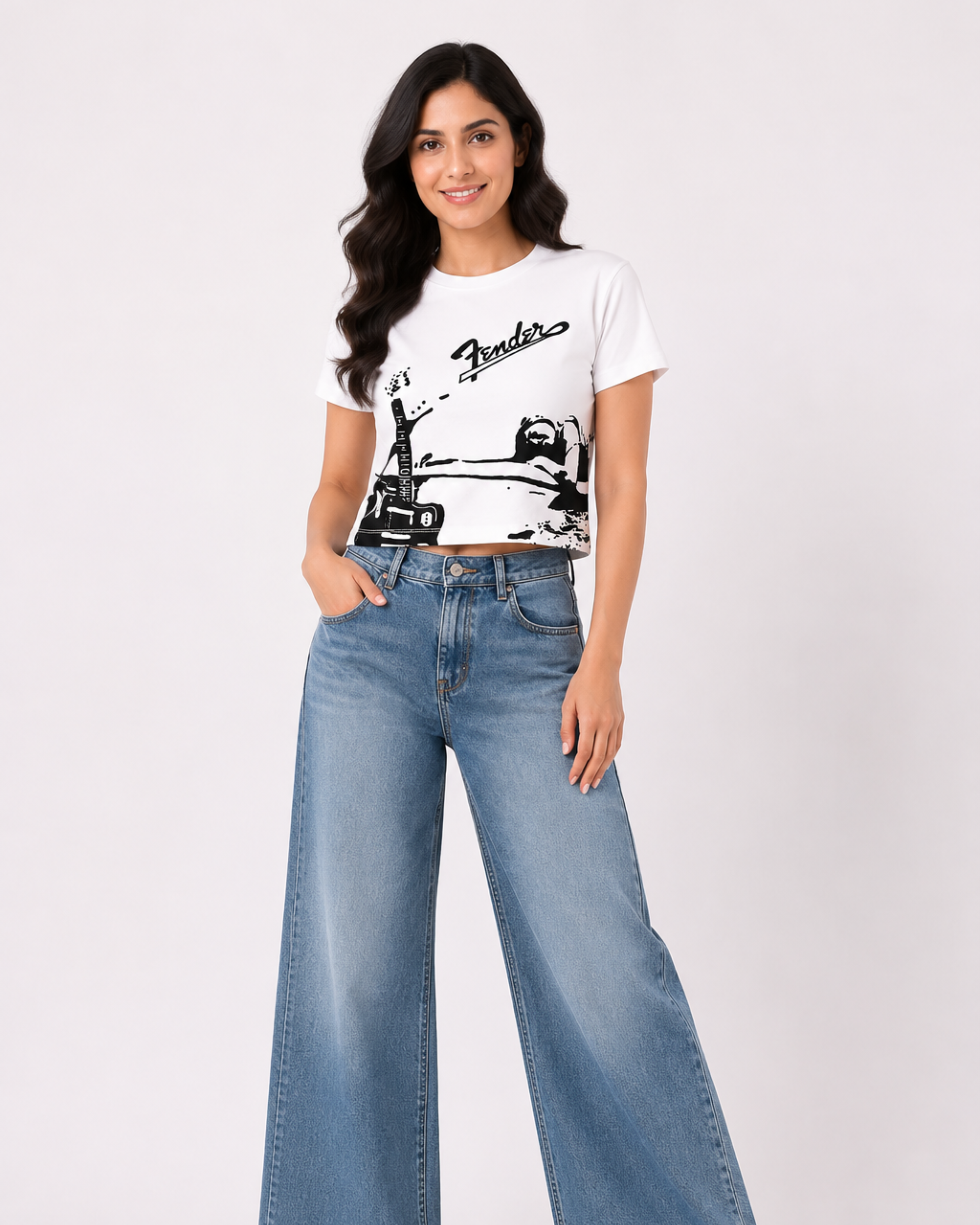 Body Hugging Crop-Top
