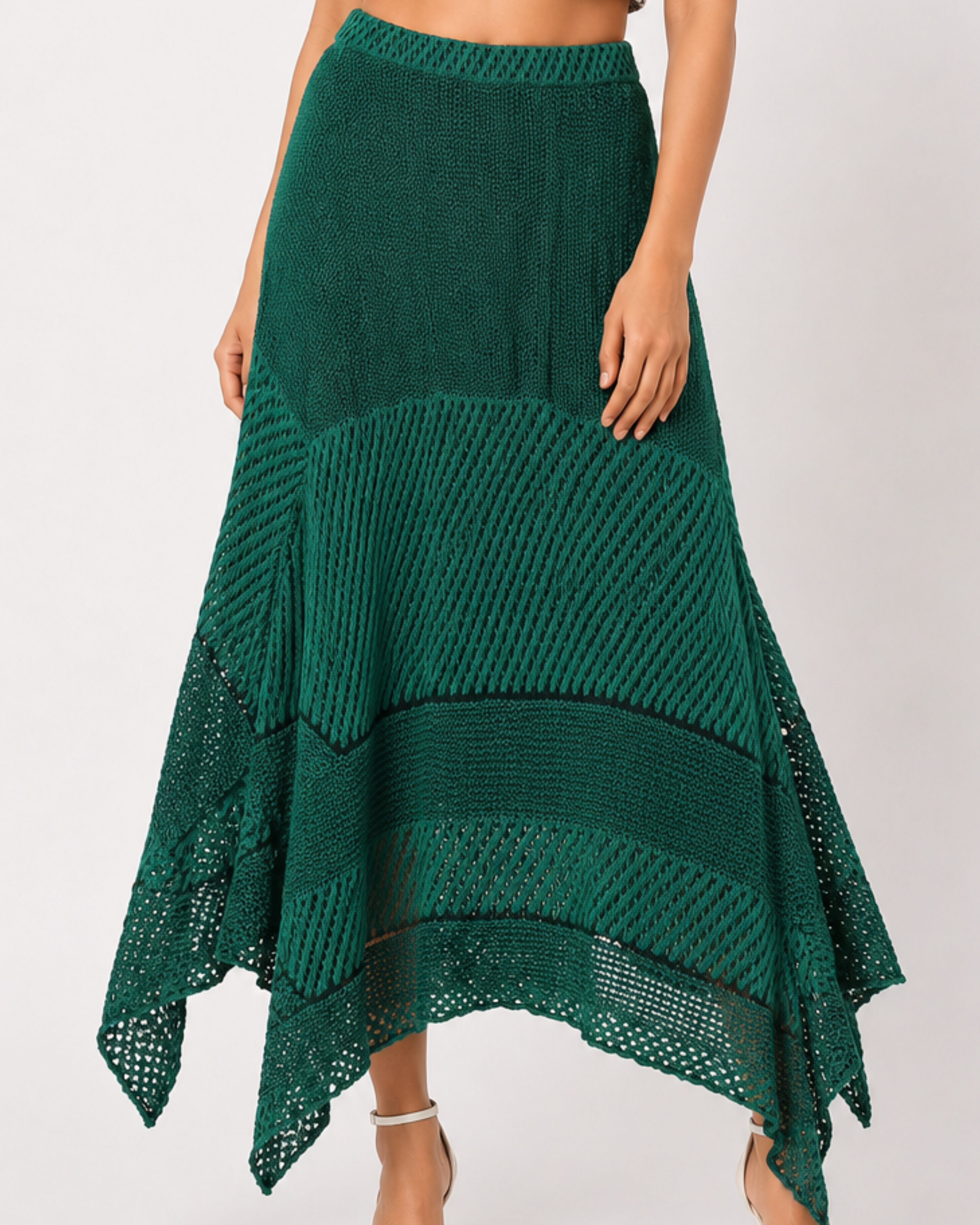 Dark Green Skirt
