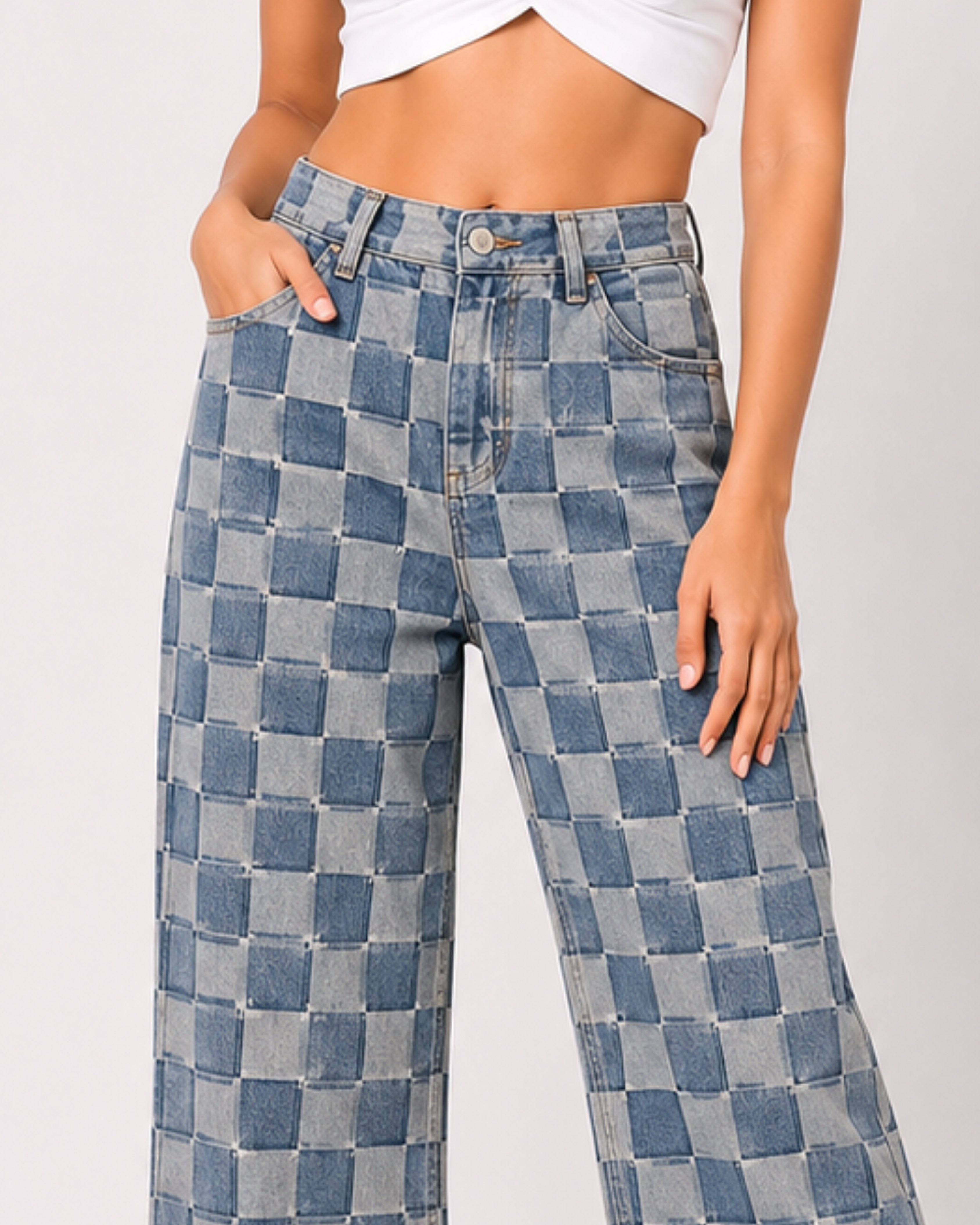 Check Denim