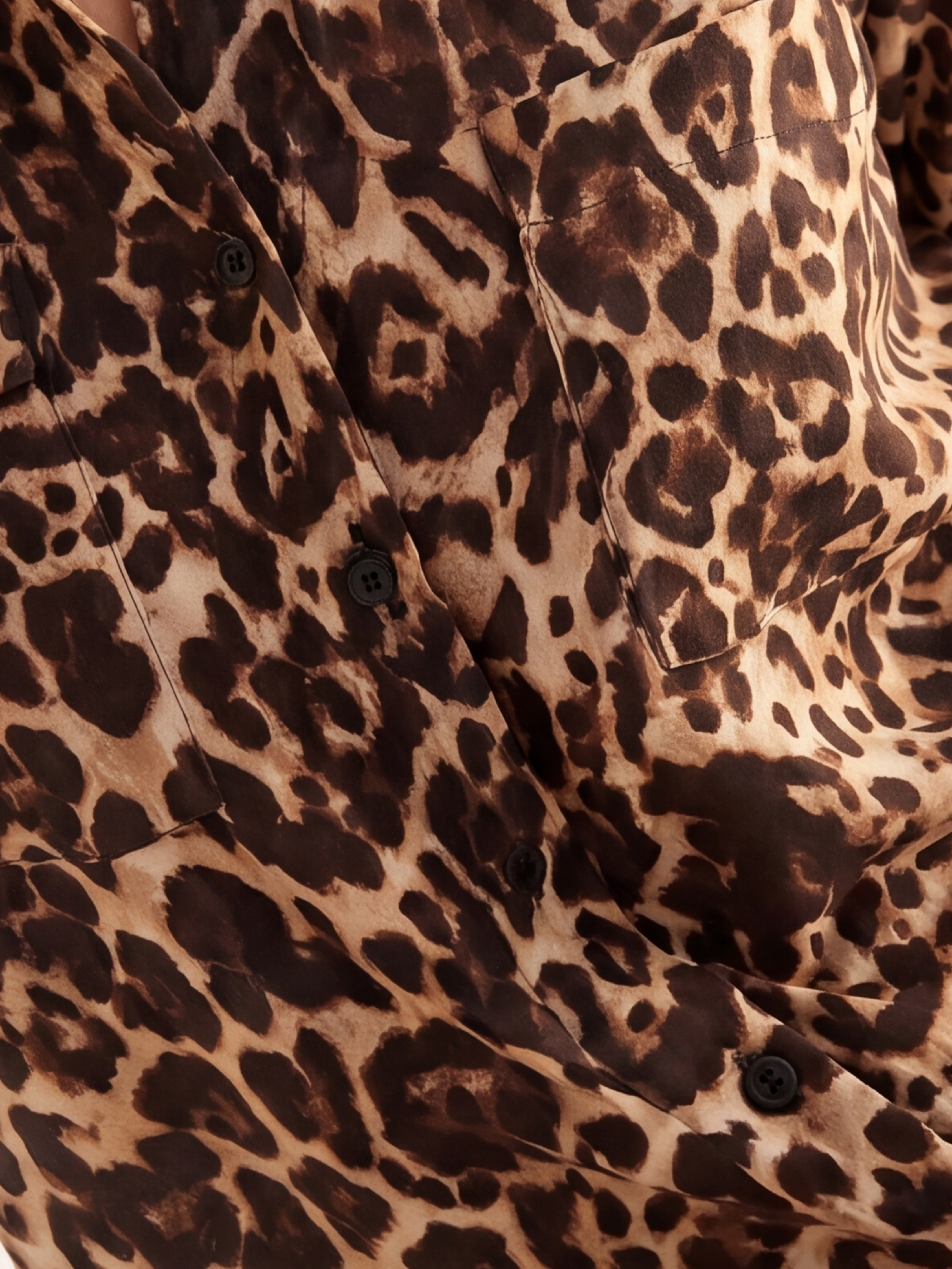 Tiger Print Pattern Shirt