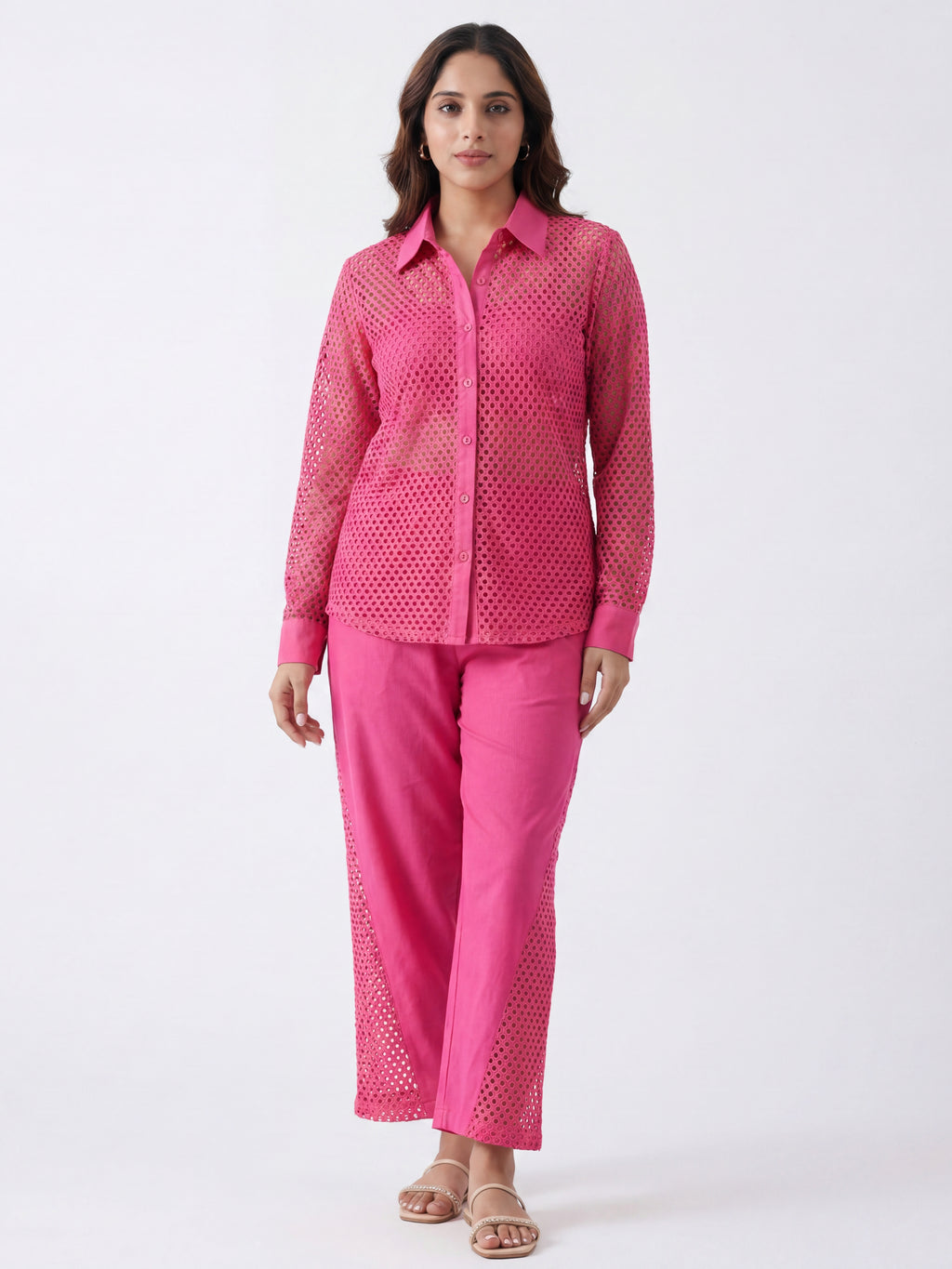Net Cord Set - Hot Pink