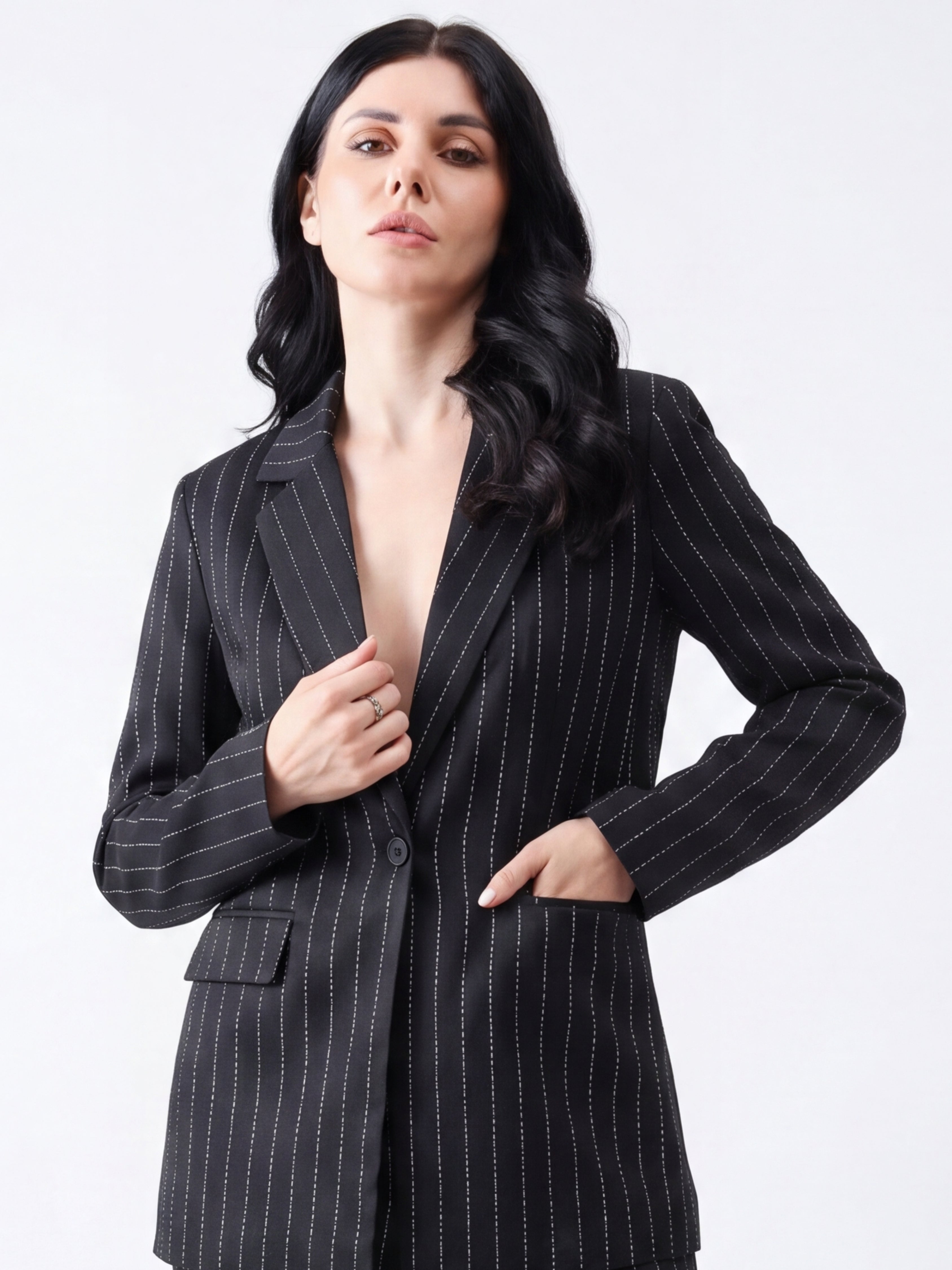 Black Coat Set