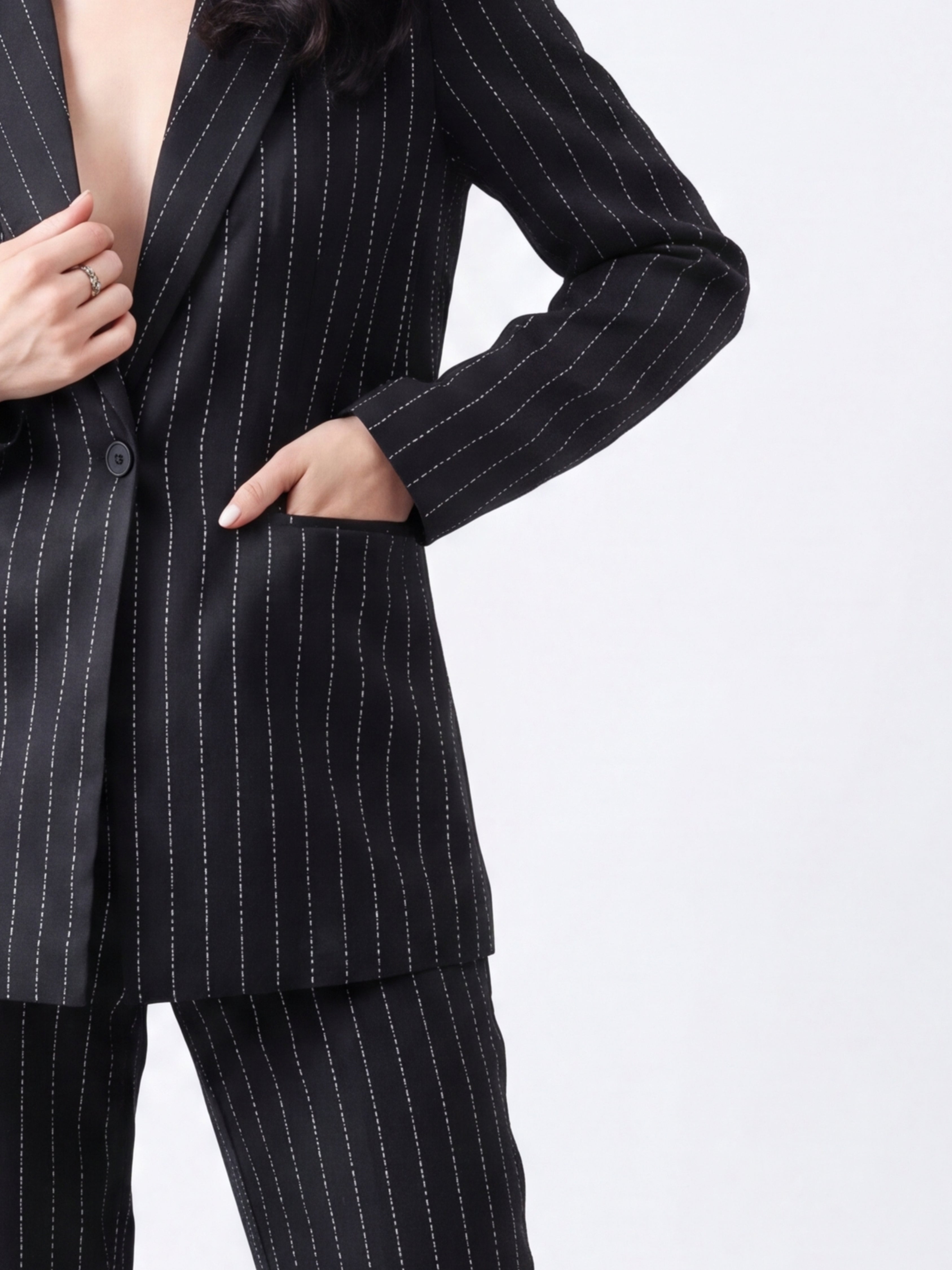 Black Coat Set