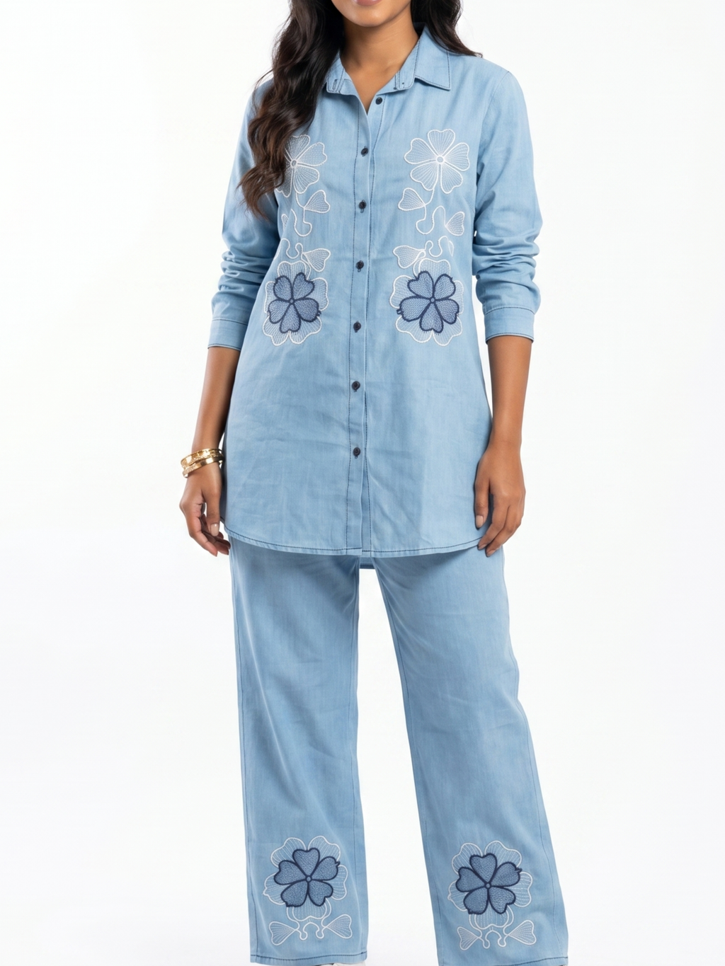 Cotton Cord Set - Light Blue
