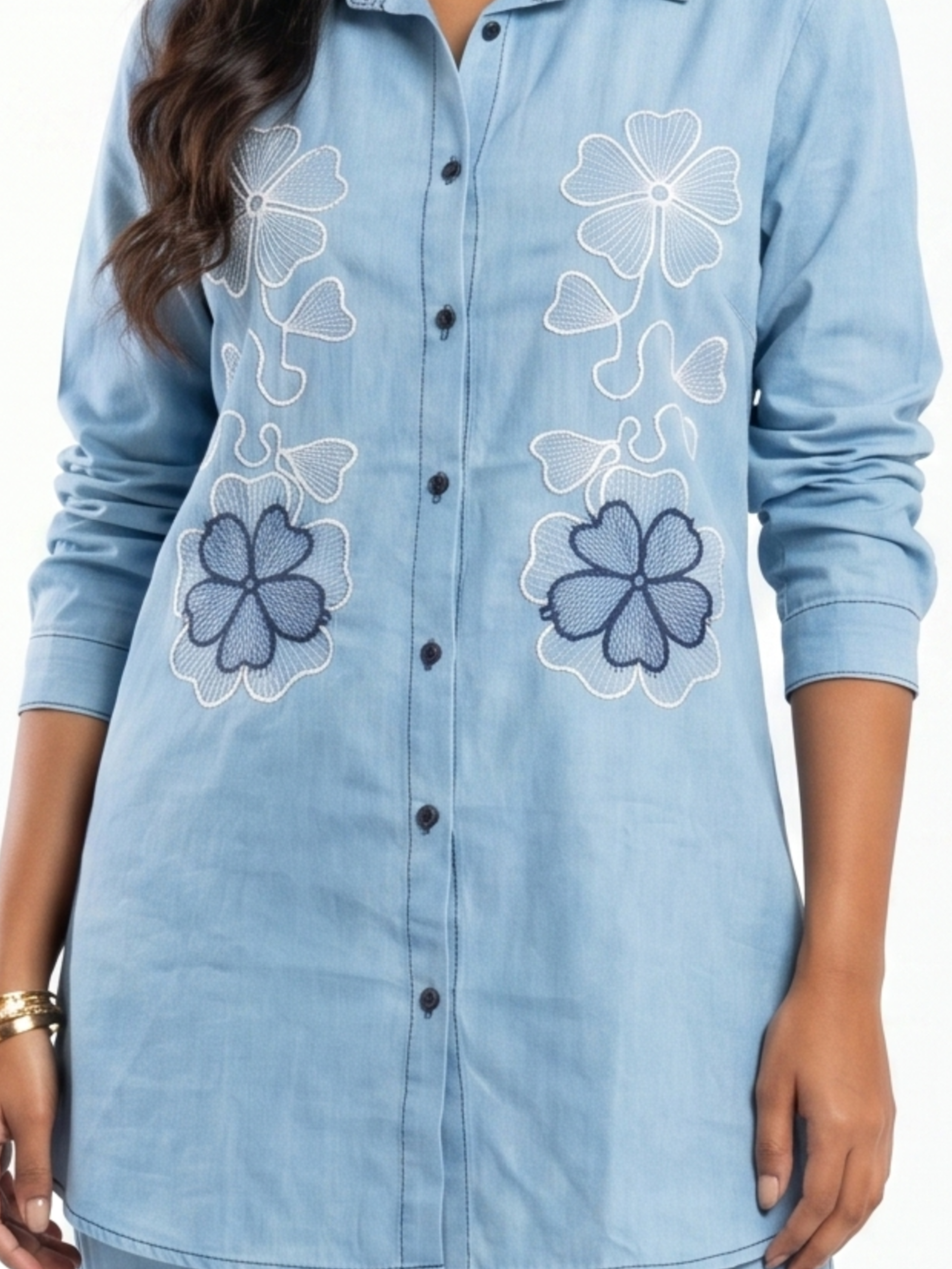 Cotton Cord Set - Light Blue