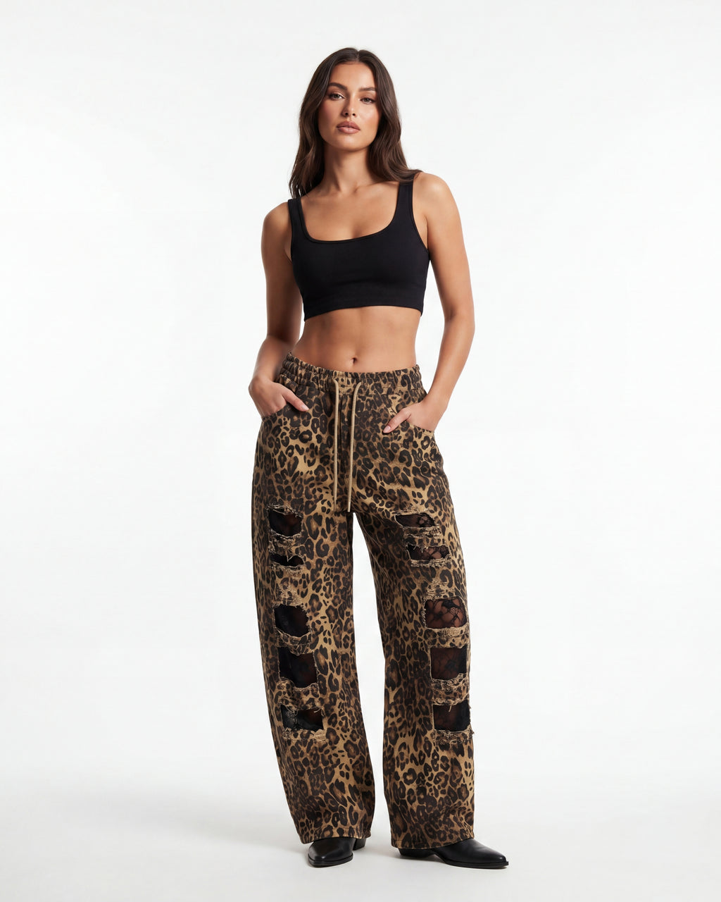 Tiger Print Pants