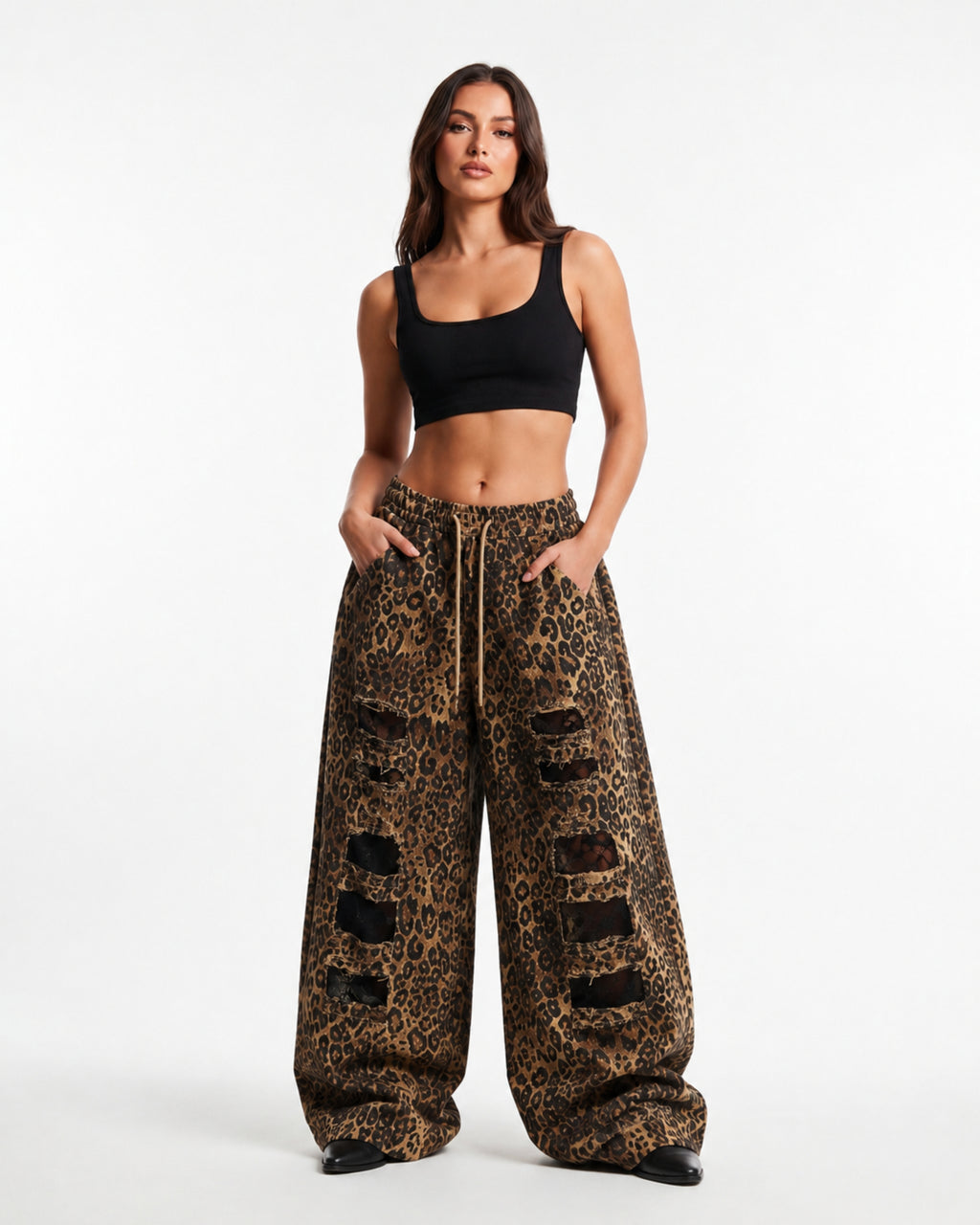 Tiger Print Pants