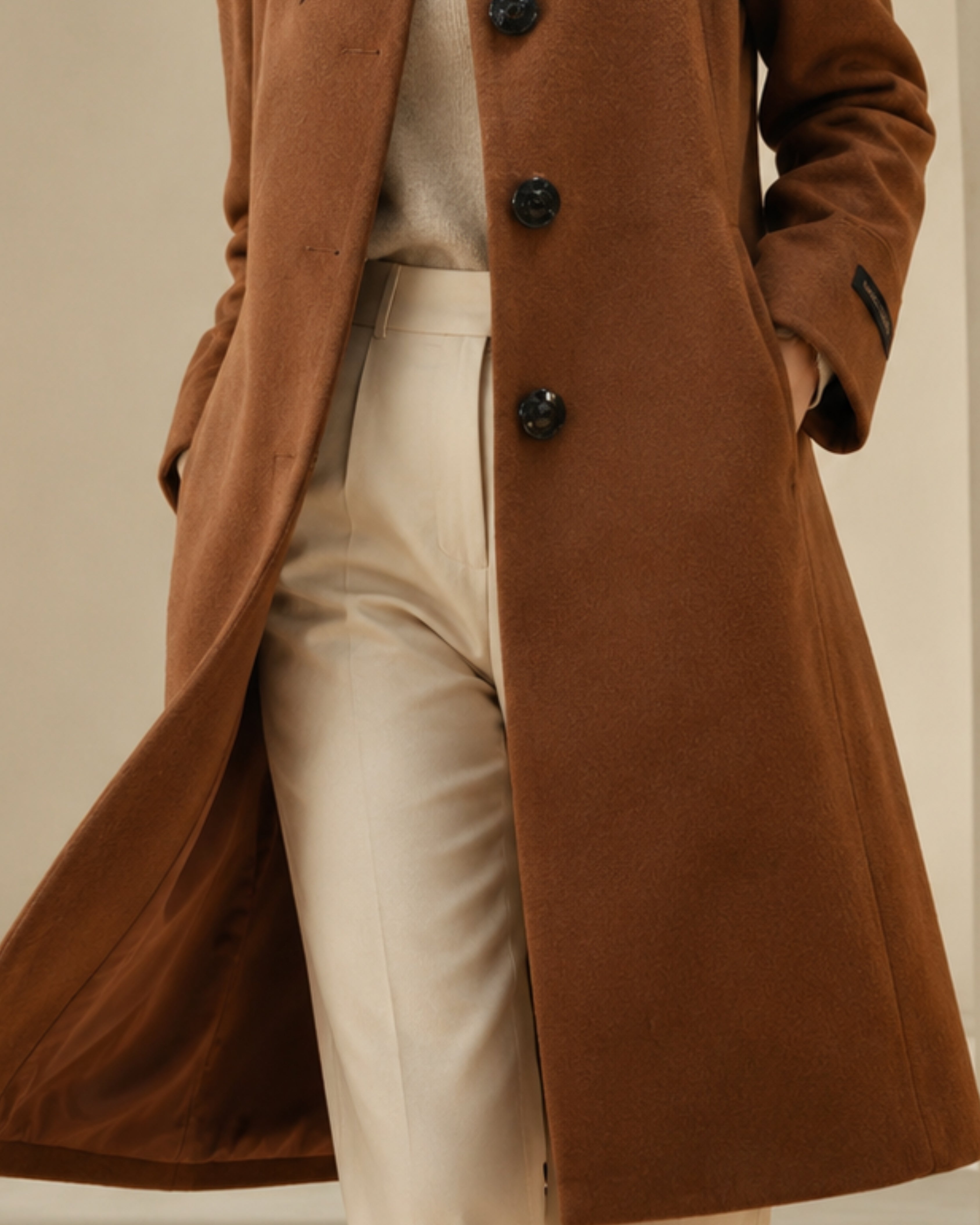 Winter Long Coat Brown
